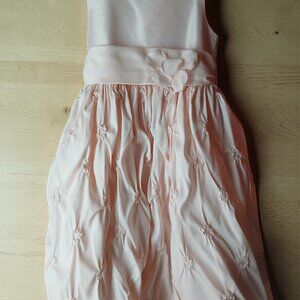 Cinderella Girls Size 6 Blush Pink Sleeveless Special-Occasion Flower-Girl Dress